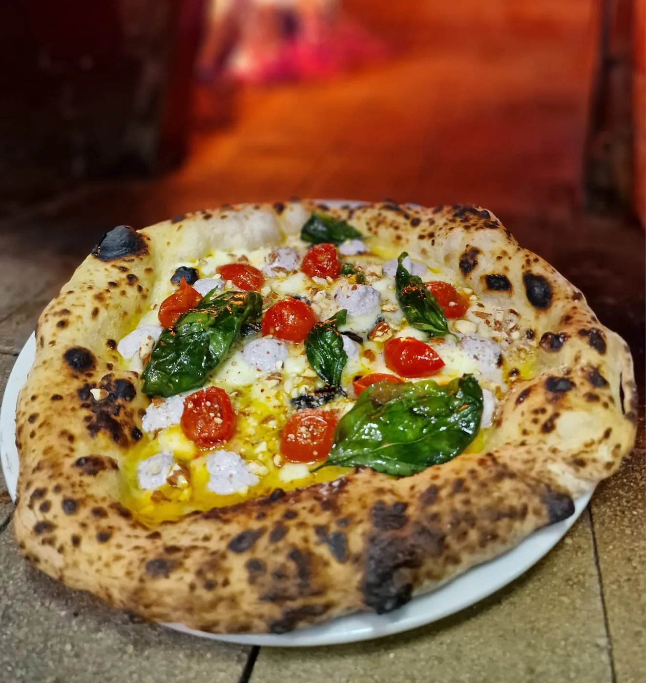 Pizza dello Chef aus der Speisekarte